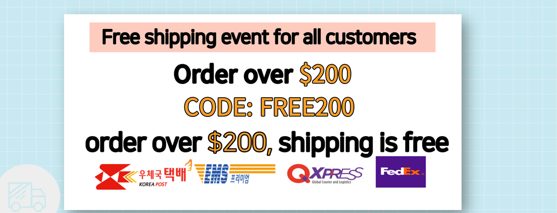 Free shipping worldwide on $200 order KRKOCO