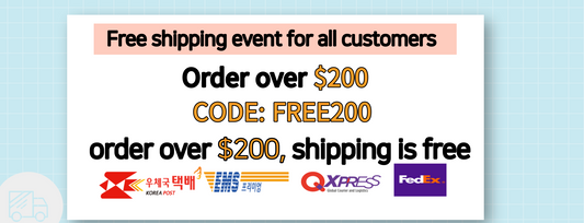 Free shipping worldwide on $200 order KRKOCO