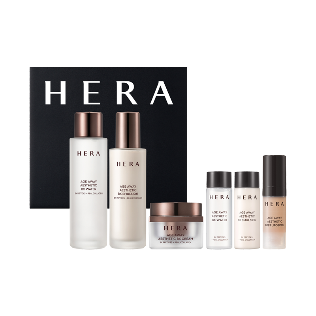 HERA Hera Age Away Aesthetic 3-Piece Skincare Set | Anti-Aging Hydration & Firming System Imagen principal del producto