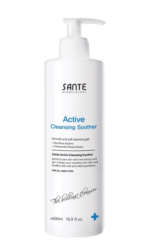 Azulene Soother Cleansing Milk - Gentle  Hydrating (500ml) - KRKOCO