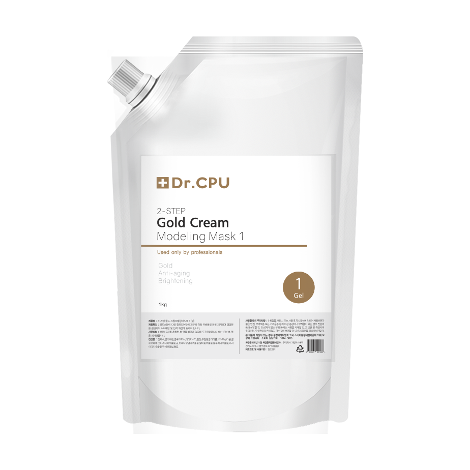 Dr.CPU 2-Step Gold Cream Modeling Mask 1kg Immagine principale del prodotto
