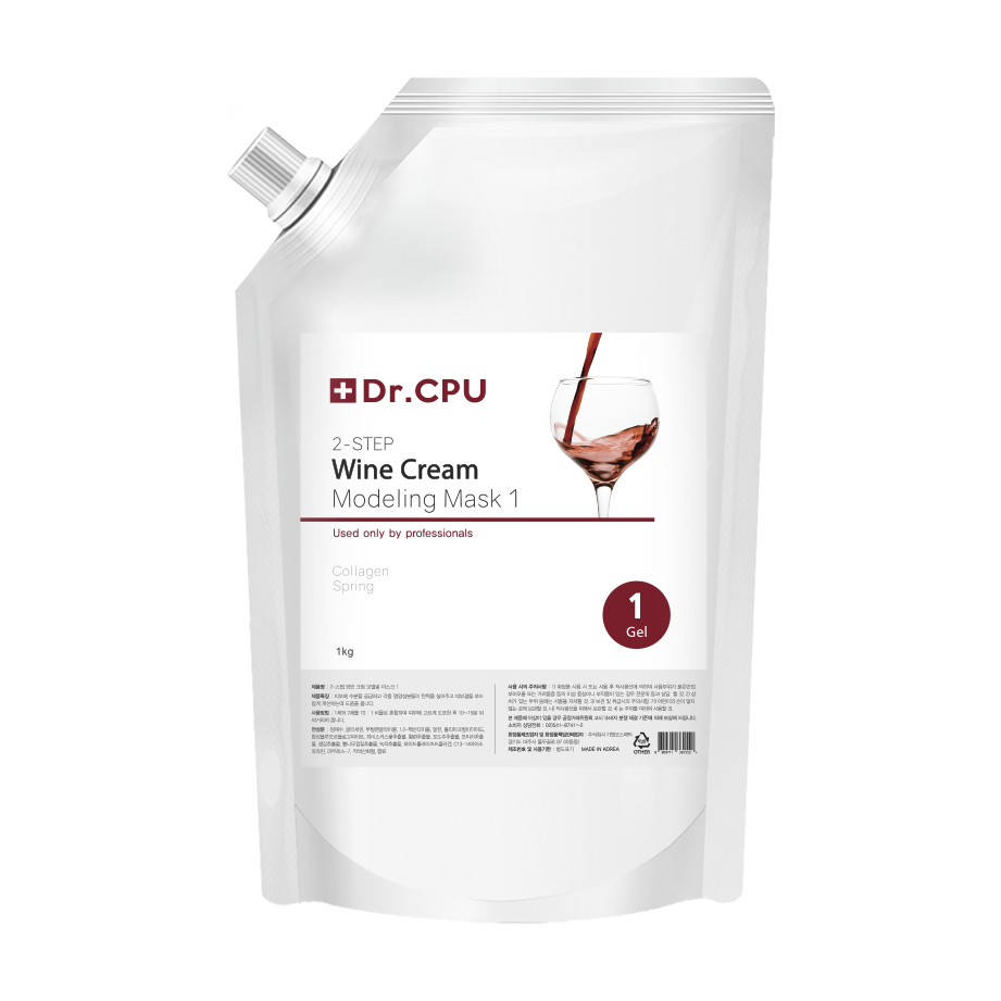 Dr.CPU 2-Step Wine Cream Modeling Mask 1kg