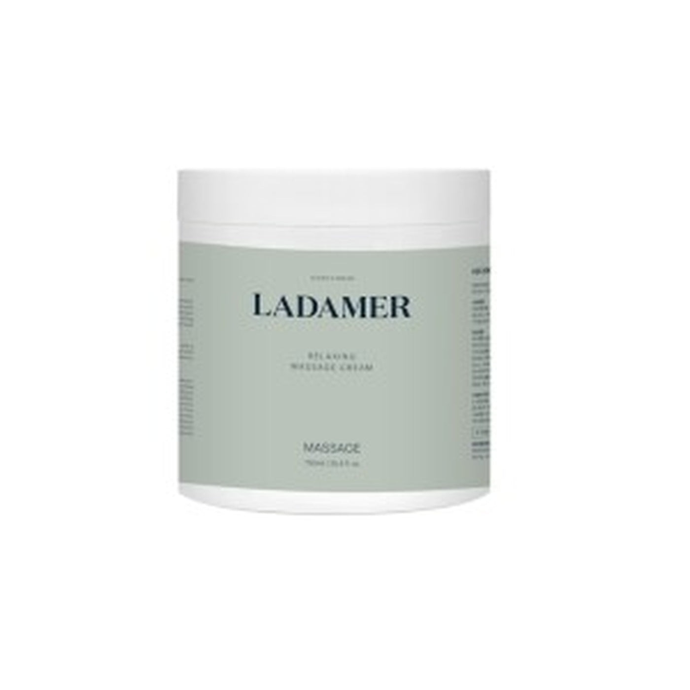 LADAMER Relaxing Massage Cream 750ml