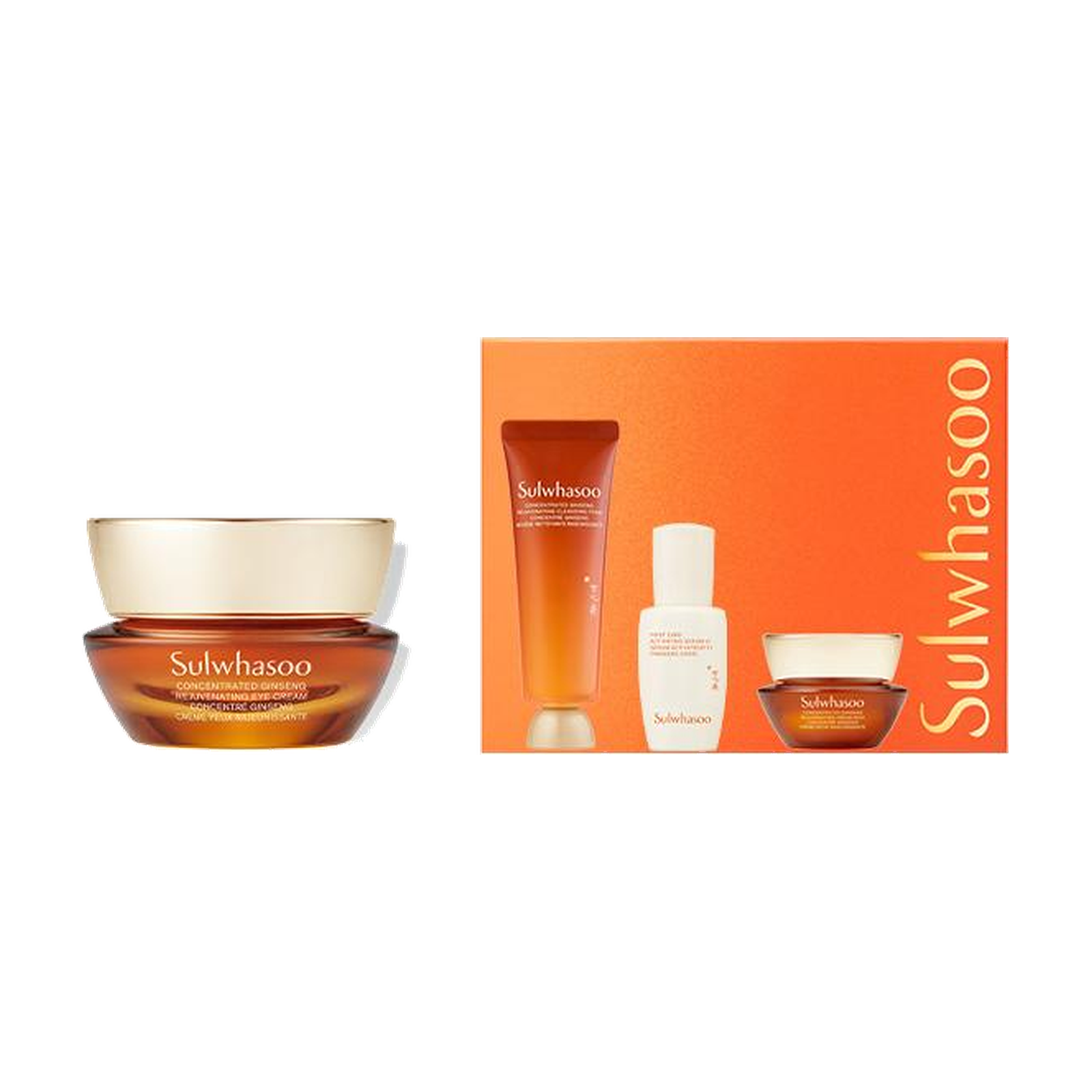 Sulwhasoo Concentrated Ginseng Rejuvenating Eye Cream Set 15ml Set الصورة الرئيسية