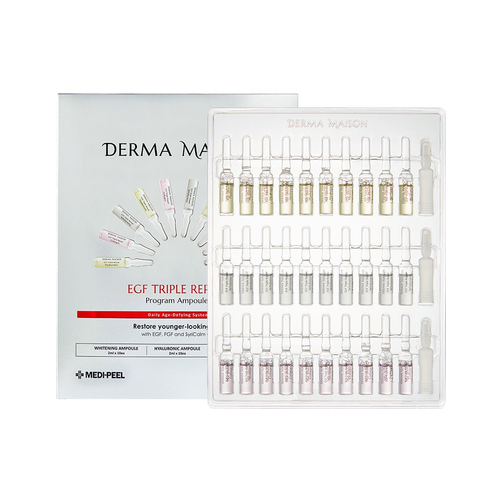 Medi-Peel Derma Maison EGF Triple Repair Program Ampoule 2ml x 30ea