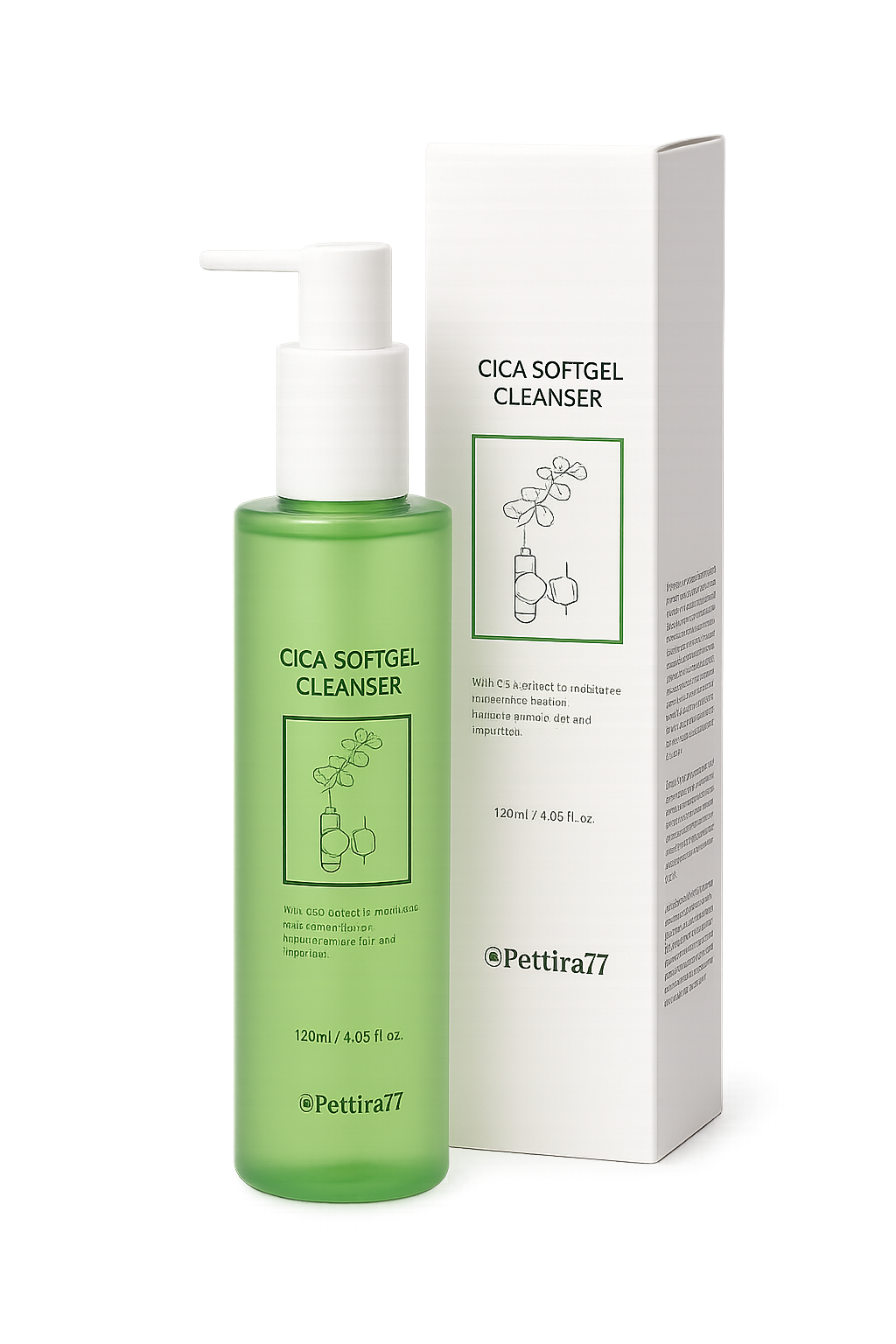 Petitra Cica Softgel Cleanser 150ml