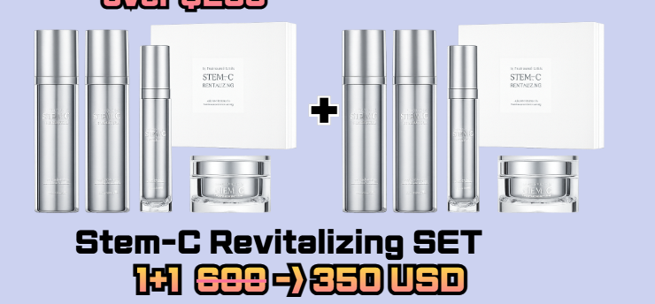 ( BOGO / 1+1 )Pharmicell Stem Sea Revitalizing 4p Set