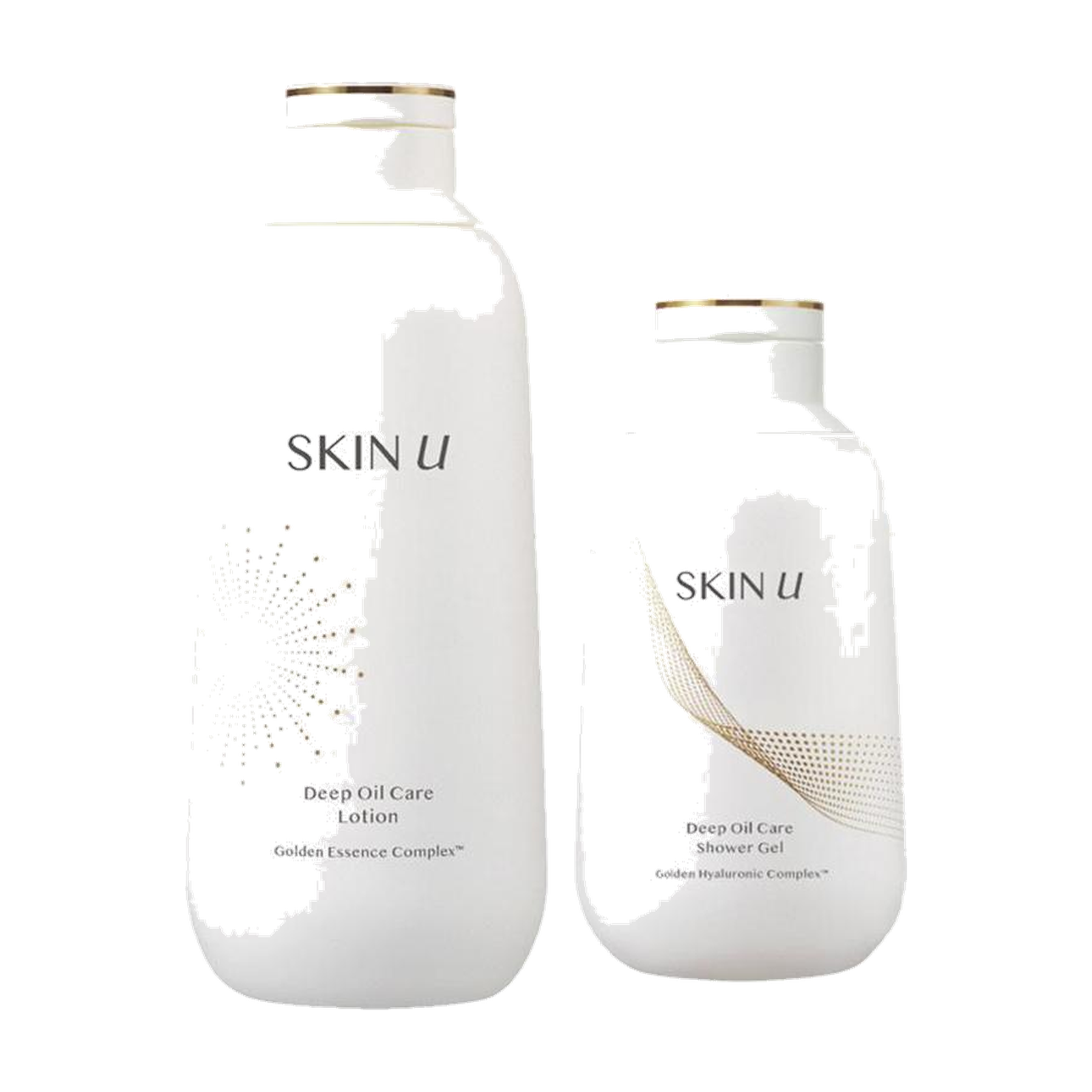 SKIN U Deep Oil Care Body Lotion Set 400g + 180ml