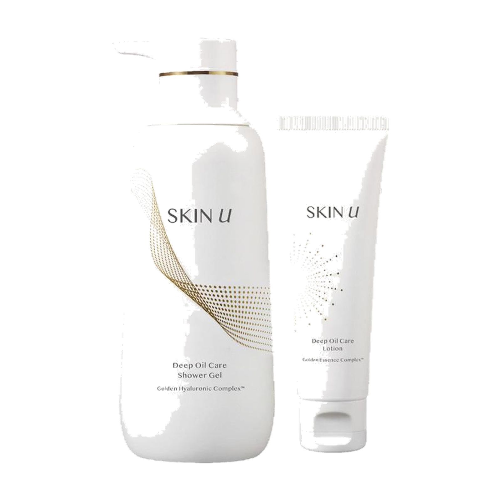 SKIN U Deep Oil Care Shower Gel Set 450ml + 50ml
