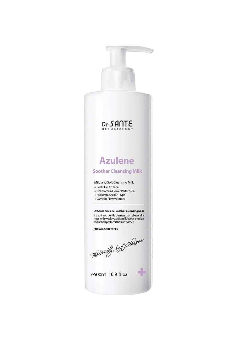 Dr.SANTE Azulene Soother Cleansing Milk (500ml)