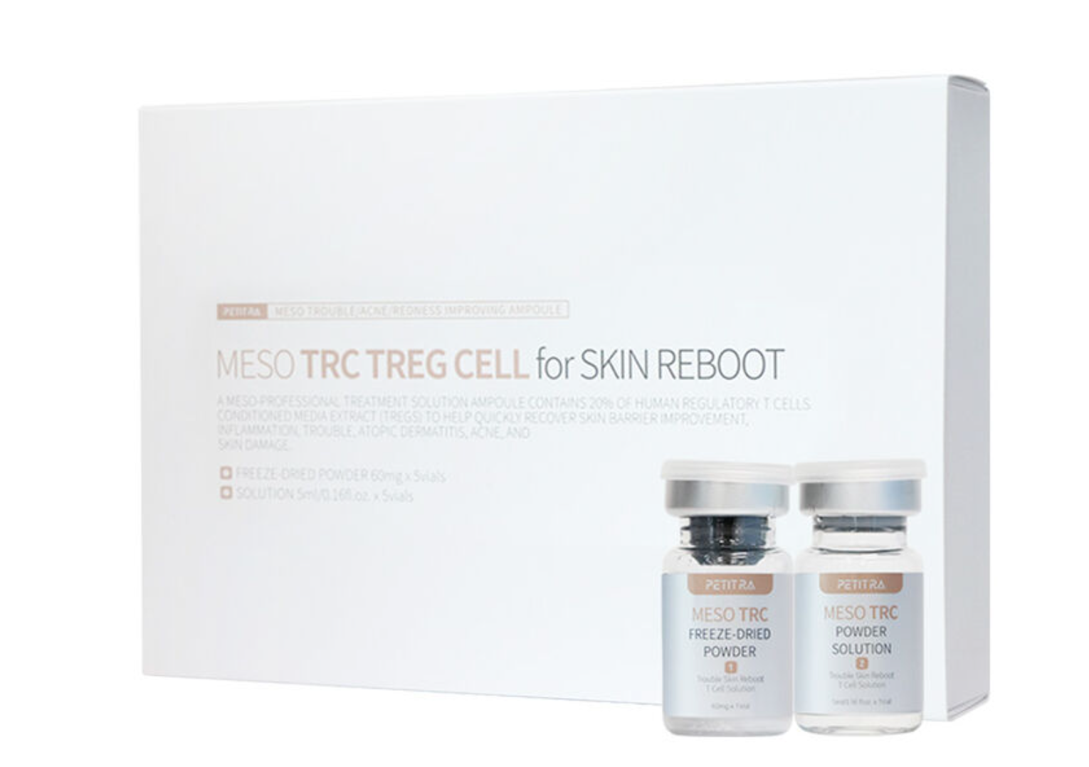 PETITRA PETITRA MESO TRC Treg Cell for Skin Reboot | Advanced Dual-Phase T-Cell Skin Regeneration System Main image