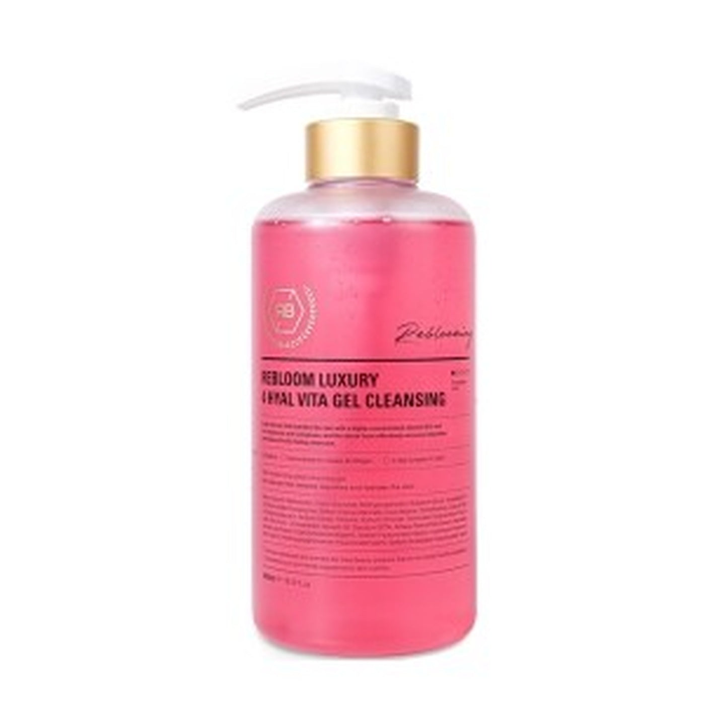 REBL ReBloom Luxury 4 Hyal Vita Gel Cleansing 500ml