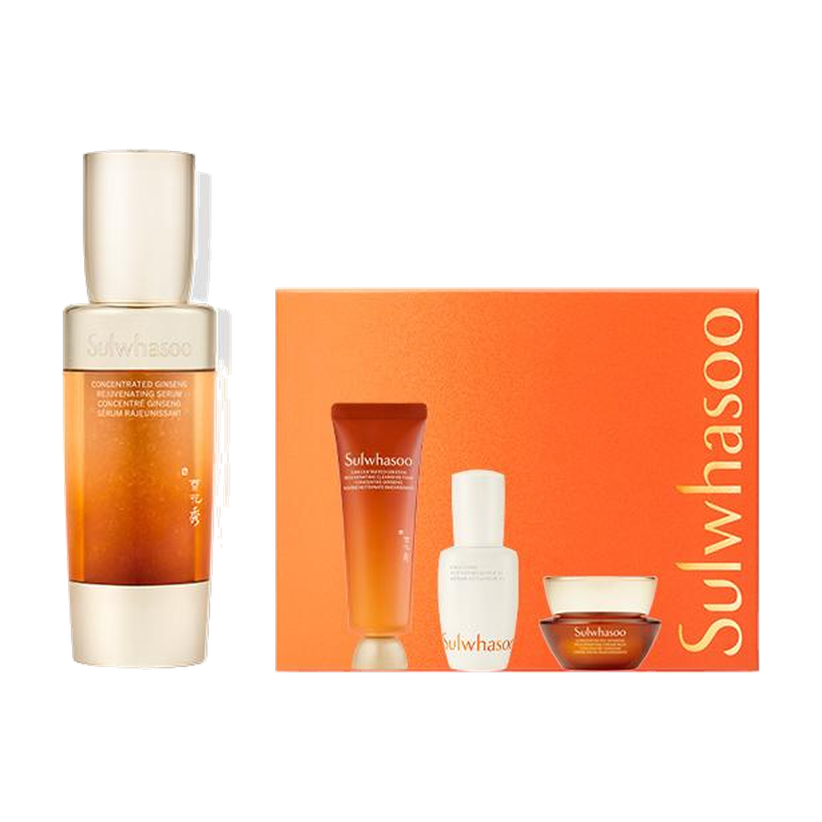 Sulwhasoo Concentrated Ginseng Rejuvenating Capsule Serum Set 50ml Set الصورة الرئيسية