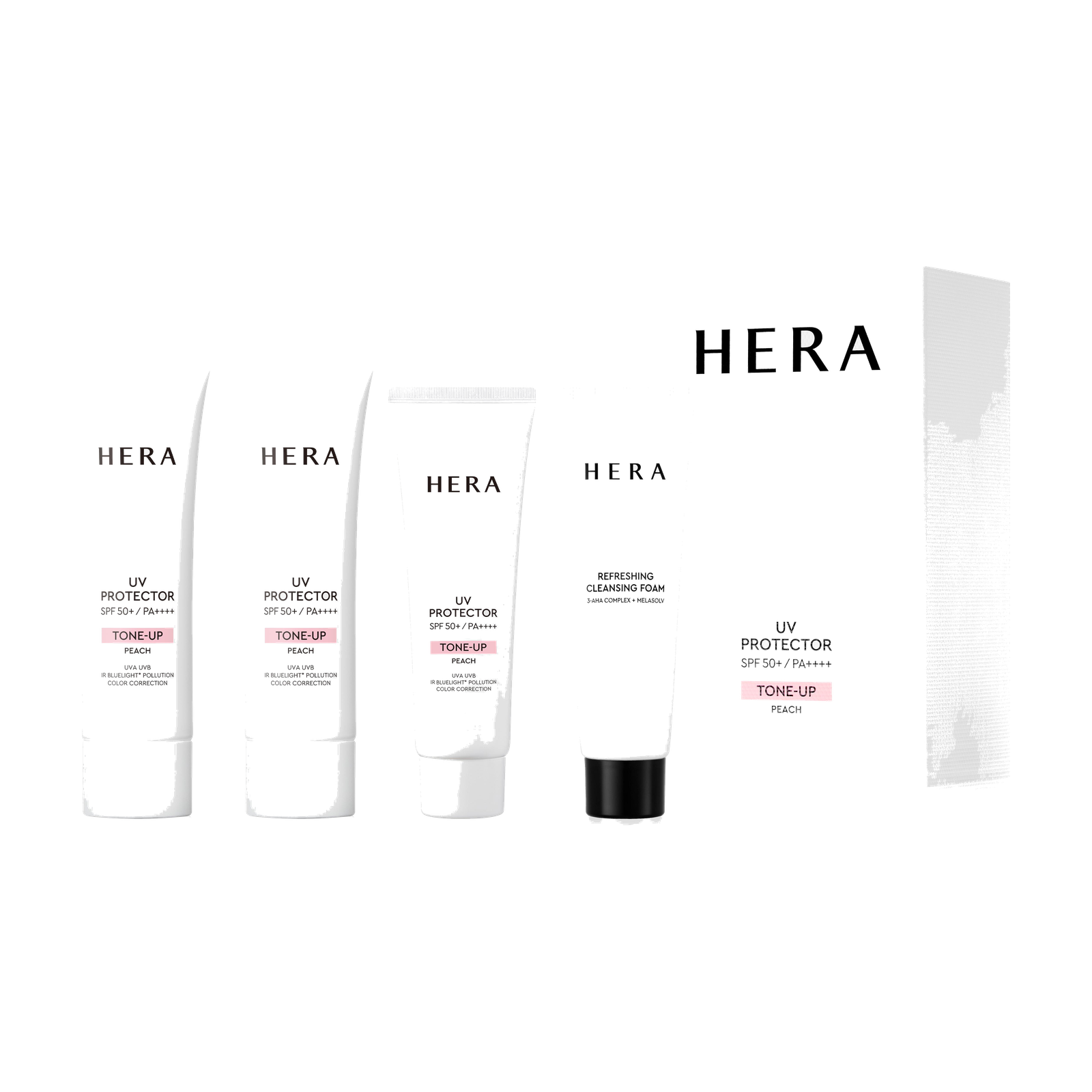 HERA UV Protector Tone-Up Peach 2-Piece Set SPF50+/PA++++ 50ml x 2ea
