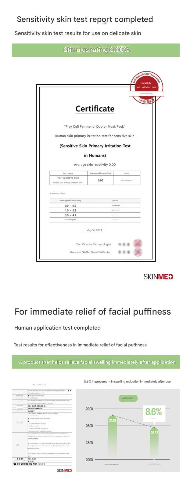 PHARMICELL [Black Friday] Pharmicell Stem Cell Panthenol Mask Pack 5EA 1+1
