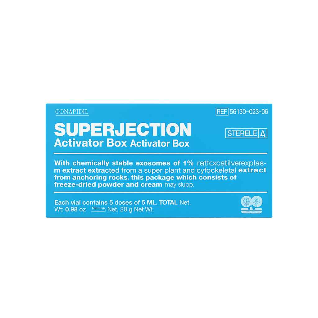 CONAPIDIL SUPERJECTION Activator Box – 5g × 5ea / 20ml