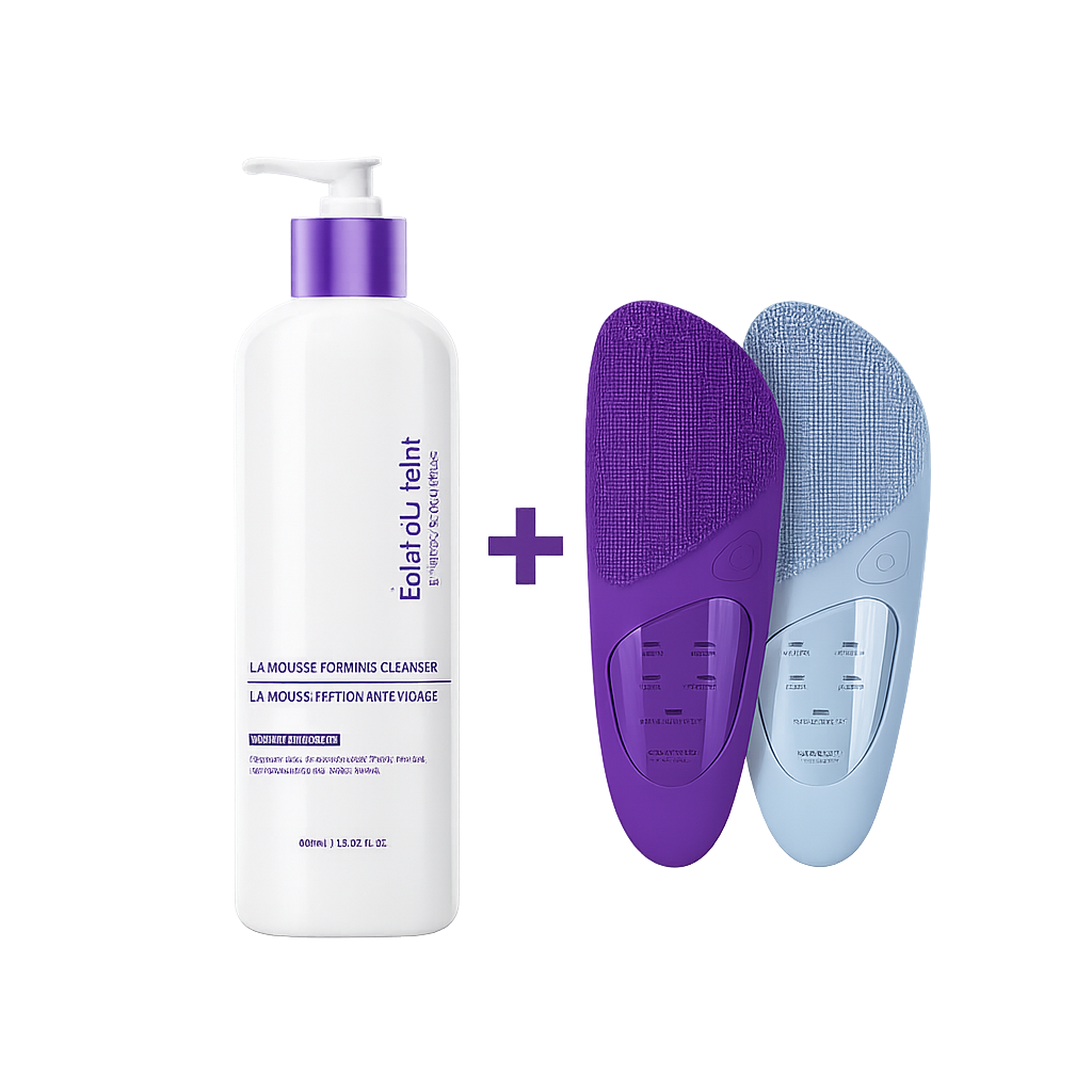 Eclat du teint La Mousse Foaming Cleanser Set (490ml + Cleansing Device)