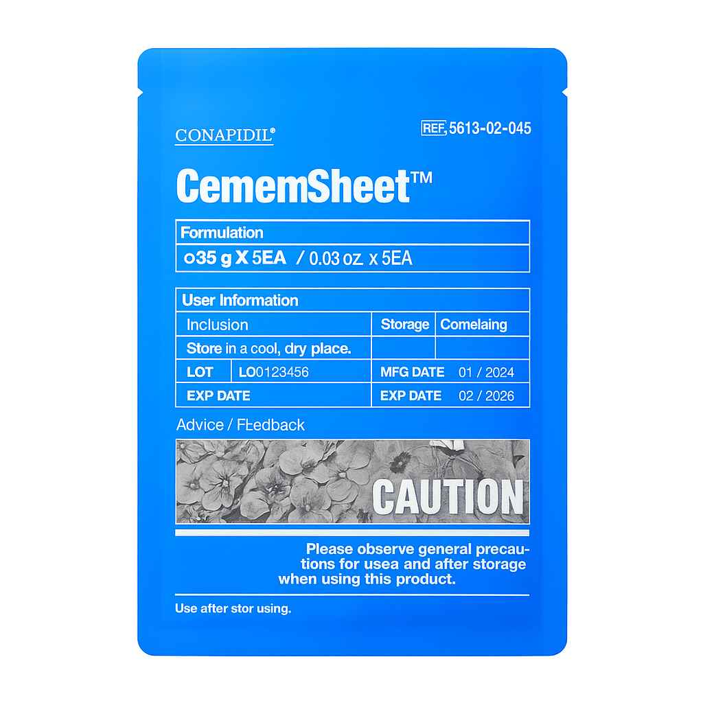 CONAPIDIL Cemensheet – 30ml × 5ea メイン画像