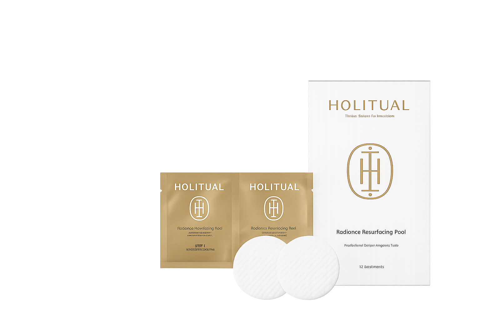 HOLITUAL Radiance Resurfacing Peel Pad
