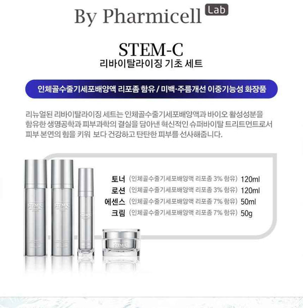 ( BOGO / 1+1 )Pharmicell Stem Sea Revitalizing 4p Set