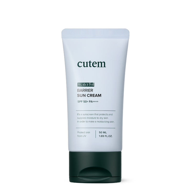 CUTEM 워터풀 베리어 선크림 Gambar utama produk