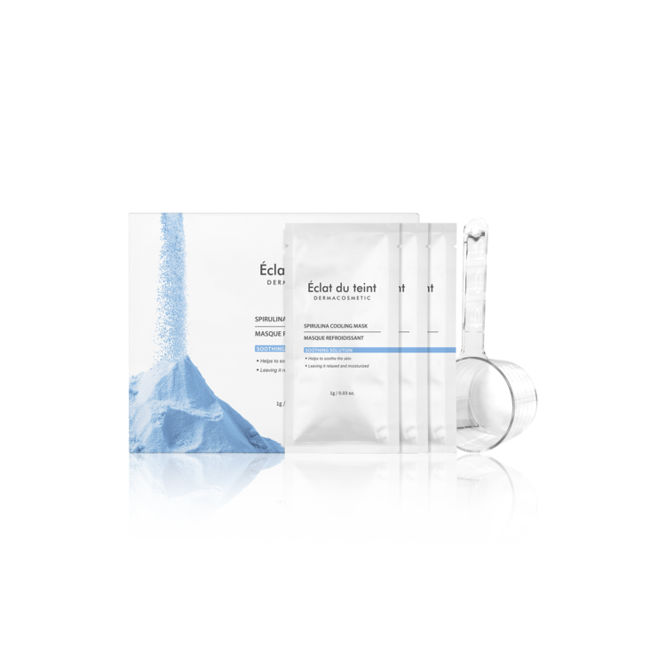 ECLAT DU TEINT Eclat du teint Spirulina Cooling Mask 1box (30ea) Image principale du produit