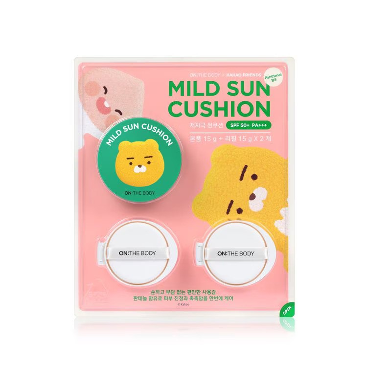 Kakao Mild Sun Cushion (main product + 2 refills) krkoco