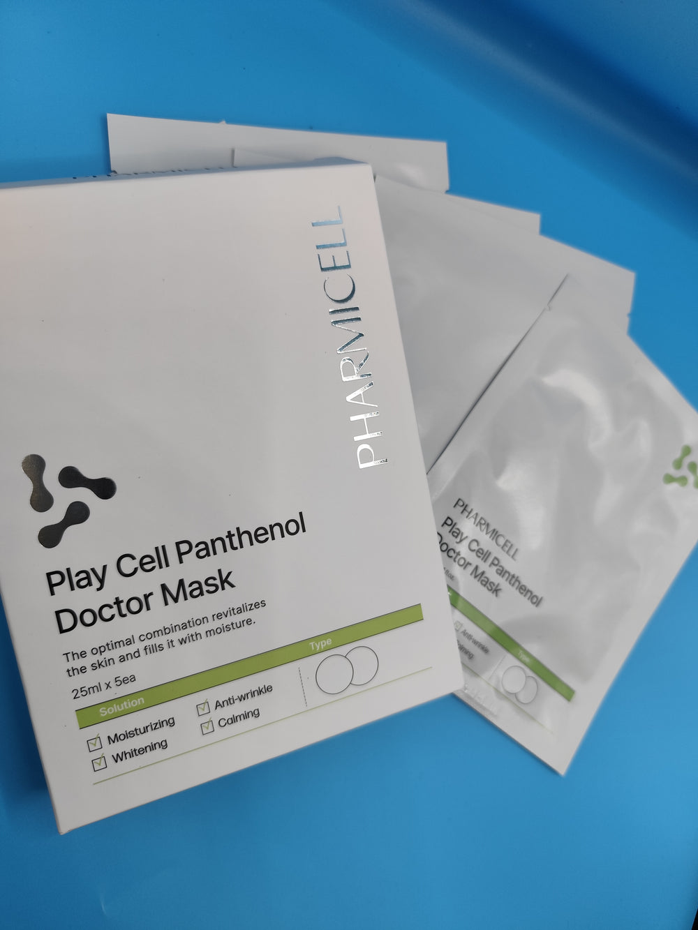 PHARMICELL [Black Friday] Pharmicell Stem Cell Panthenol Mask Pack 5EA 1+1
