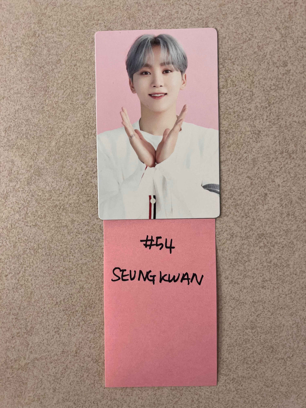Seventeen Cafe in Seoul - Official Trading Photocard
