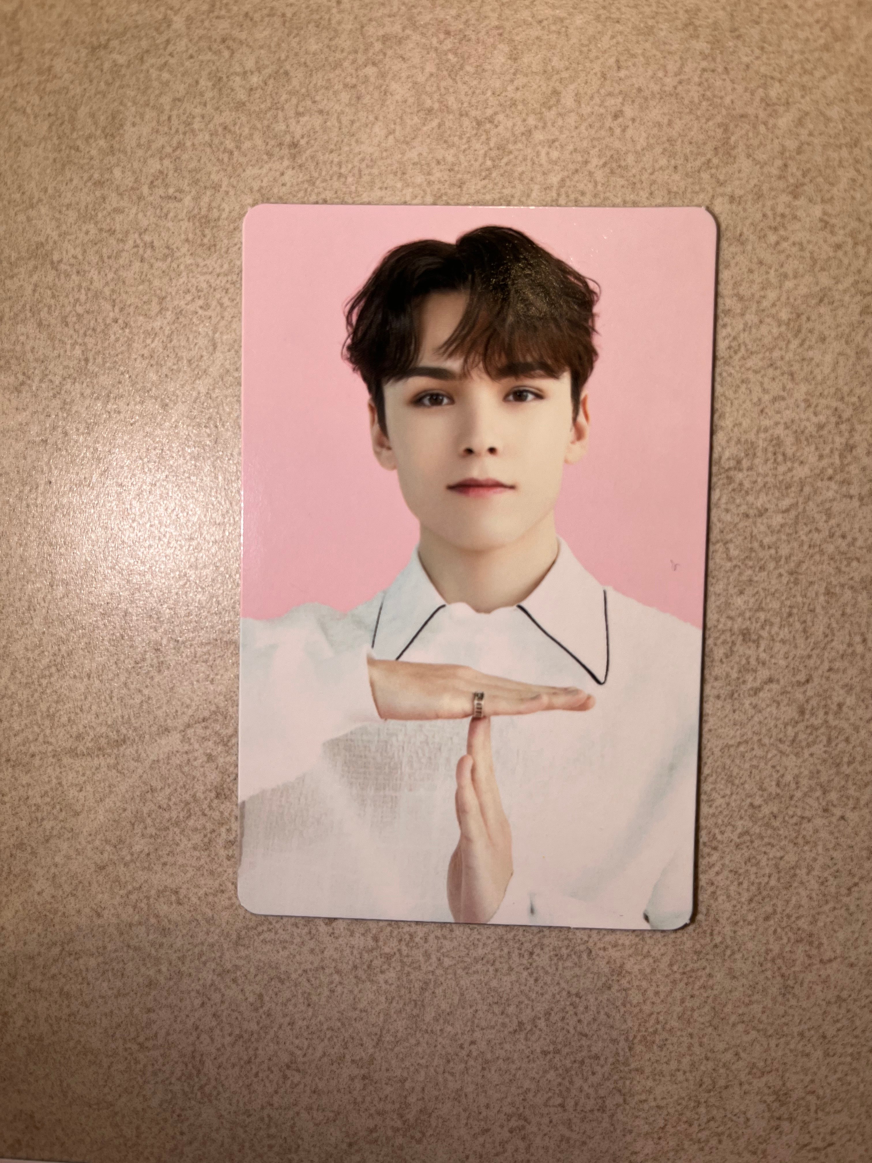 KRKOCO Seventeen Cafe in Seoul - Official Trading Photocard SEVENTEEN goods photocard