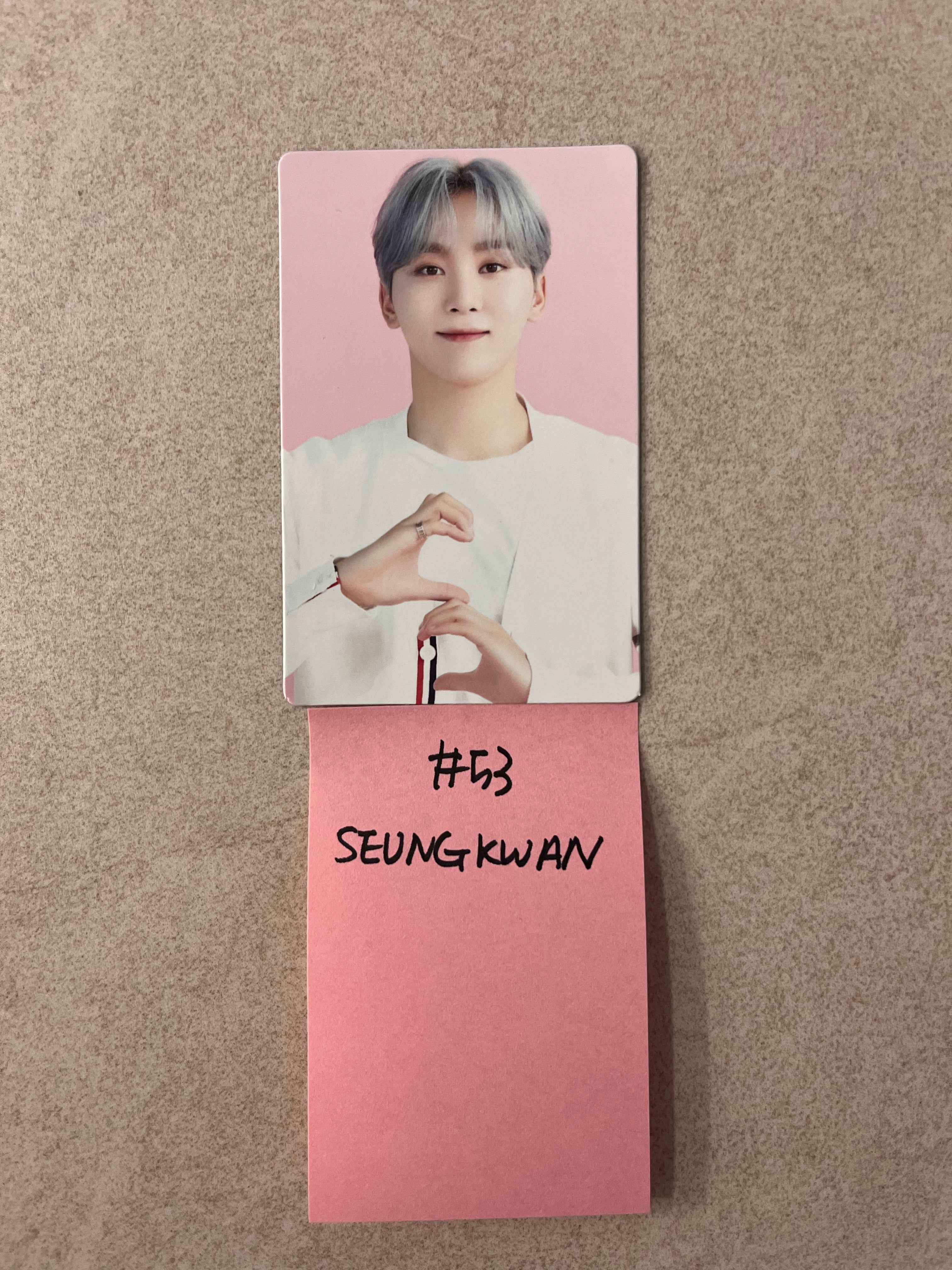 Seventeen Cafe in Seoul - Official Trading Photocard