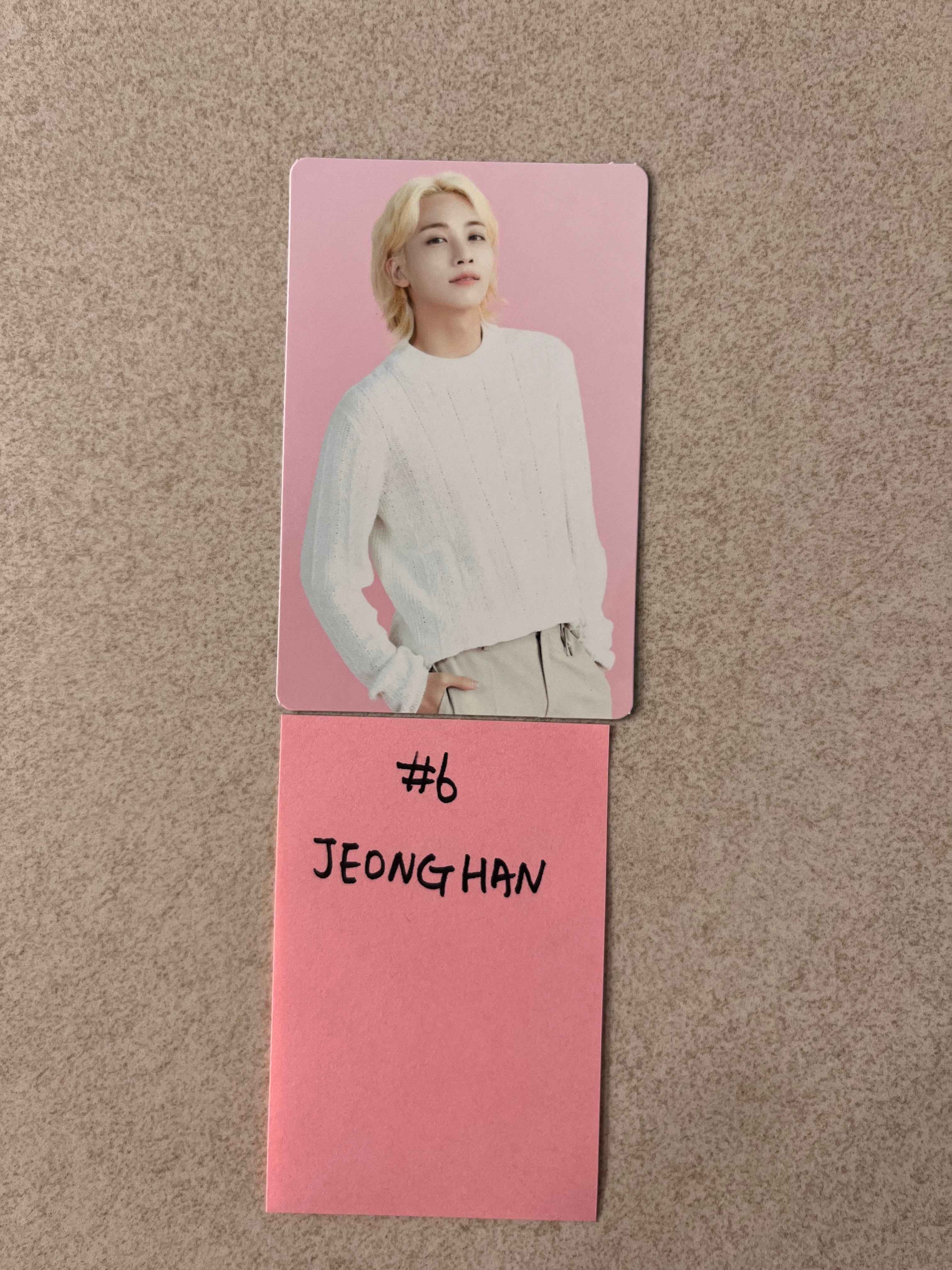 Seventeen Cafe in Seoul - Official Trading Photocard