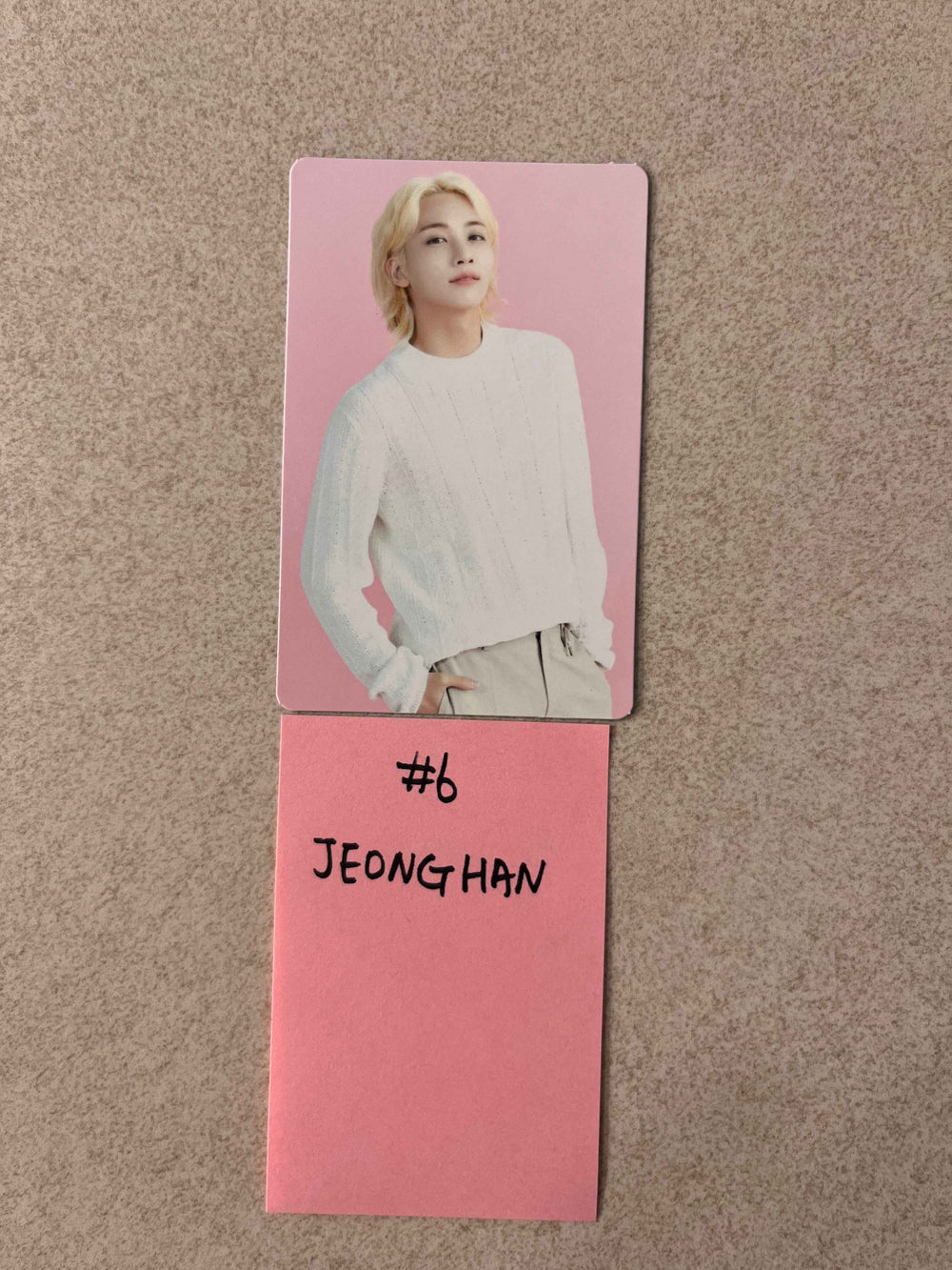 Seventeen Cafe in Seoul - Official Trading Photocard