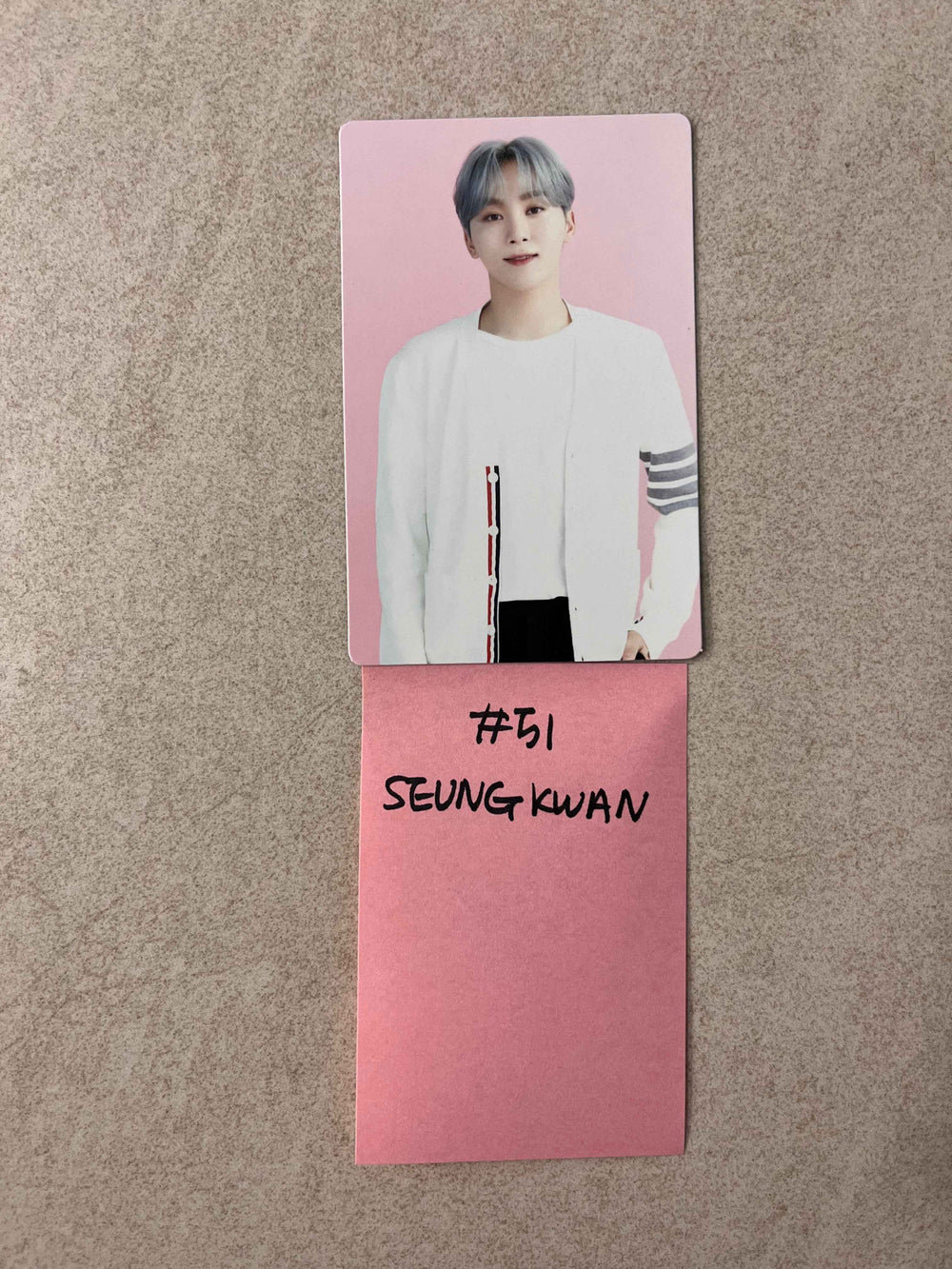 Seventeen Cafe in Seoul - Official Trading Photocard