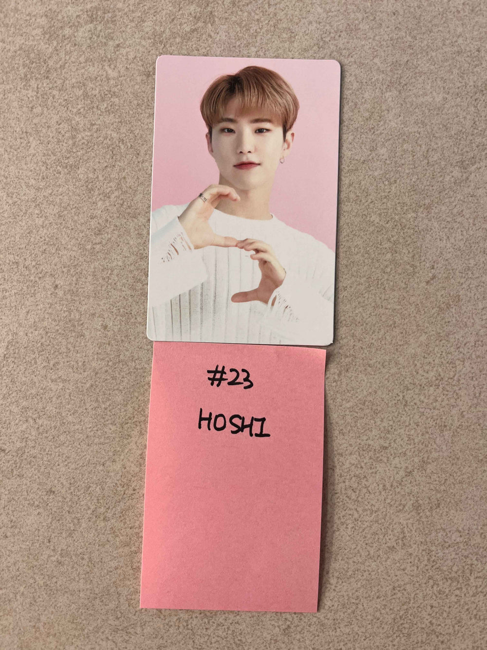 Seventeen Cafe in Seoul - Official Trading Photocard