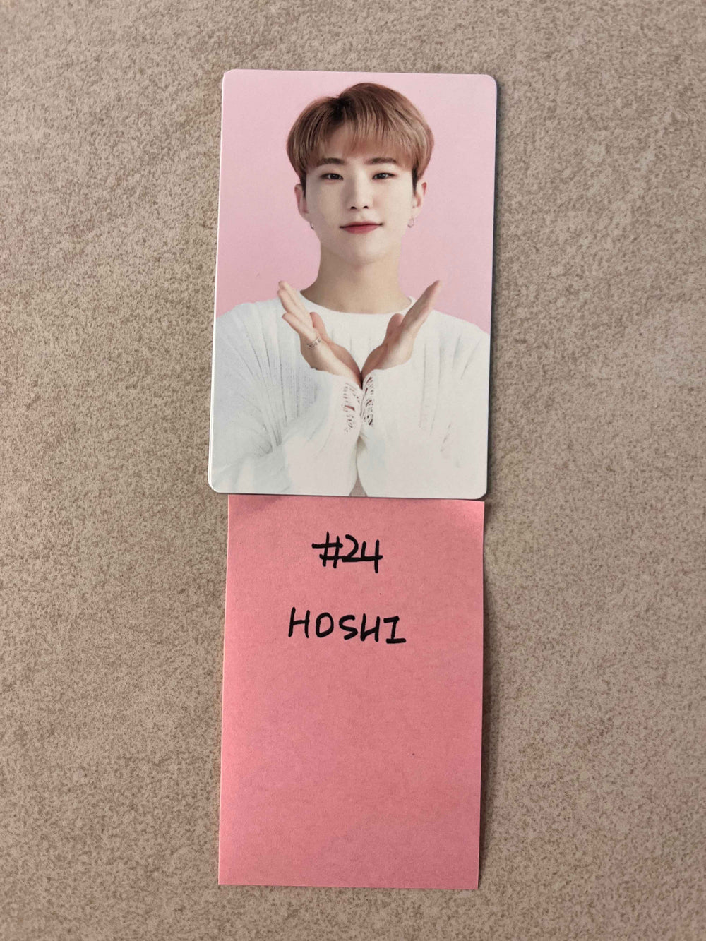 Seventeen Cafe in Seoul - Official Trading Photocard