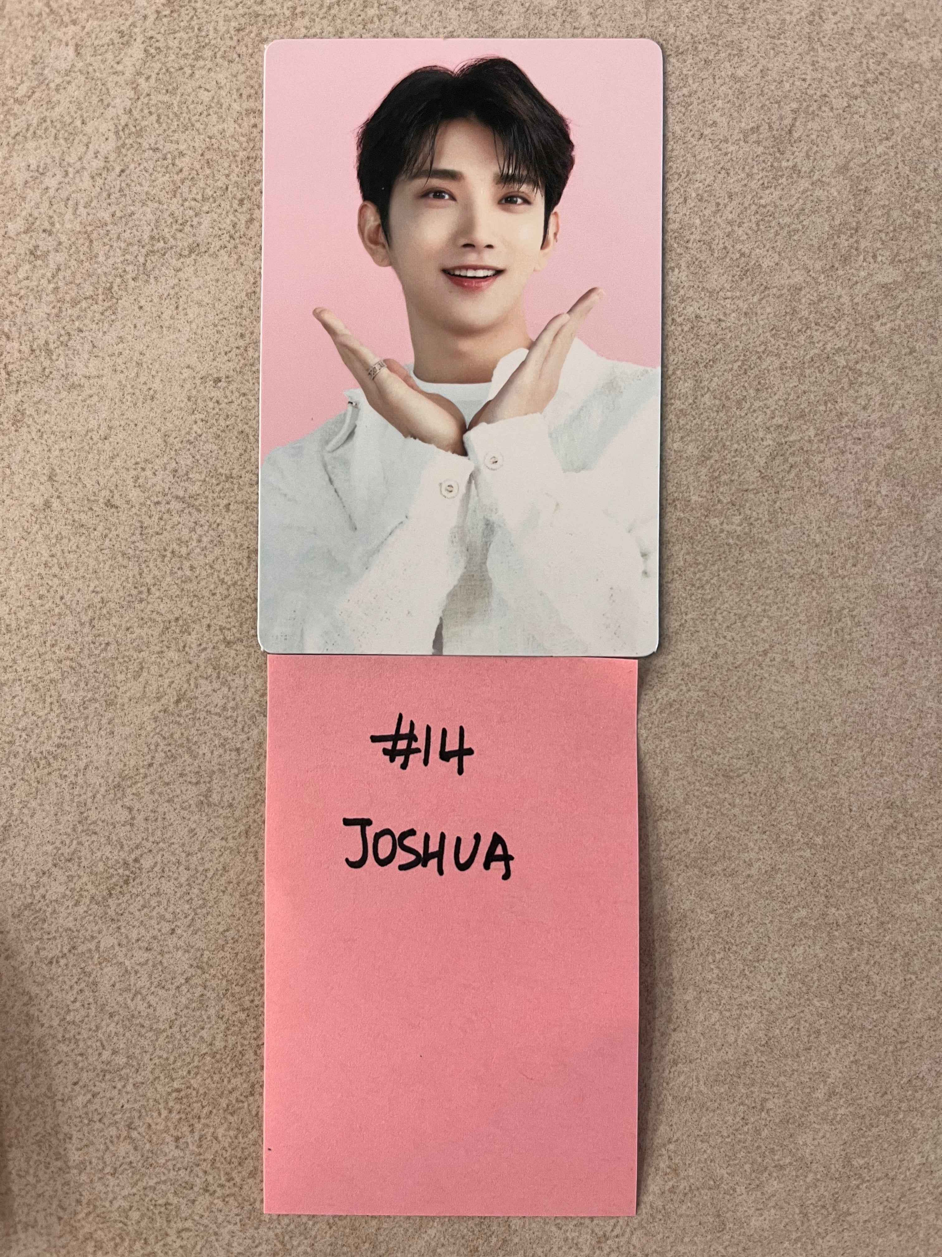 Seventeen Cafe in Seoul - Official Trading Photocard