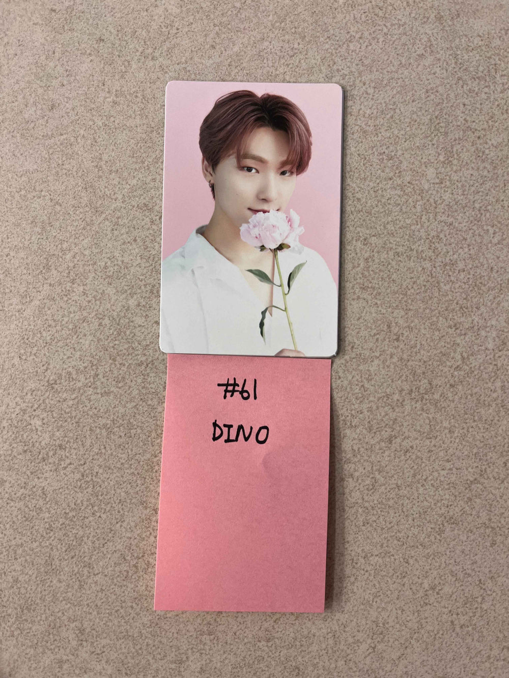 Seventeen Cafe in Seoul - Official Trading Photocard