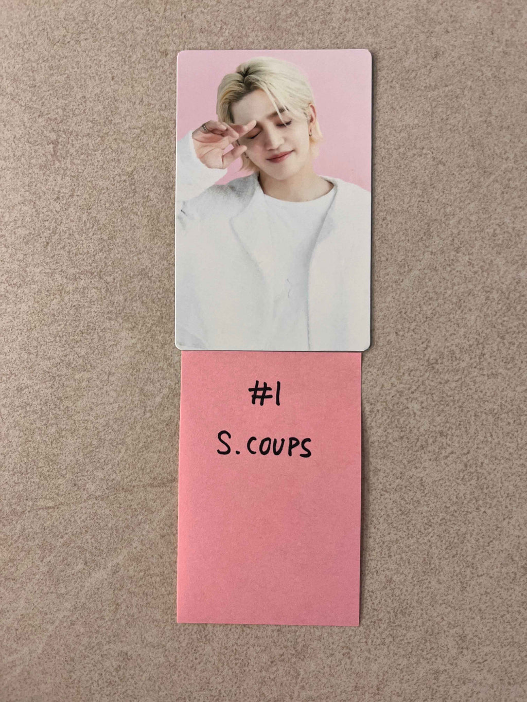 Seventeen Cafe in Seoul - Official Trading Photocard