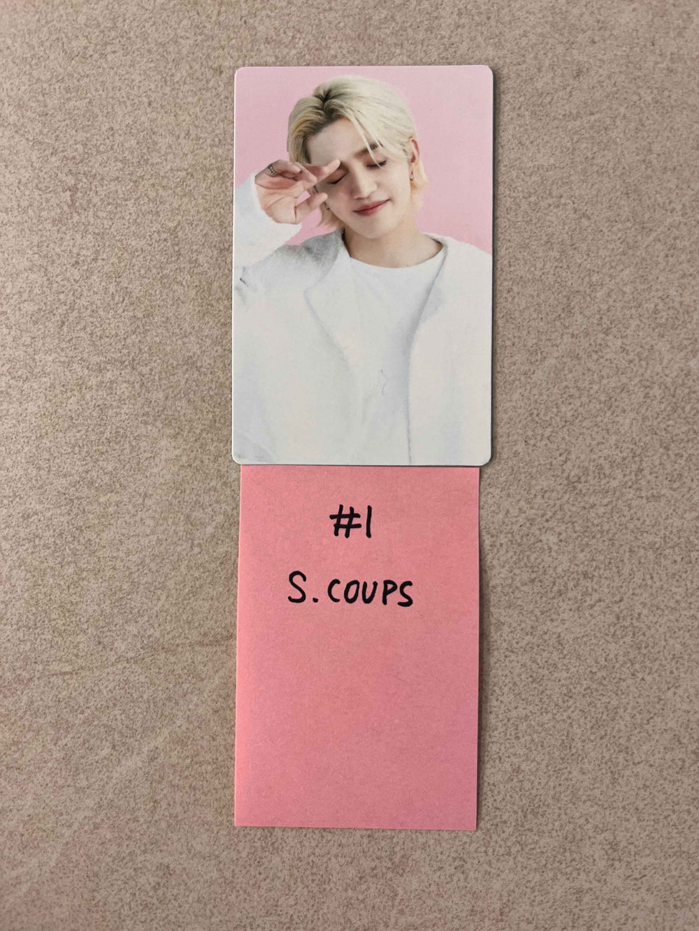 Seventeen Cafe in Seoul - Official Trading Photocard