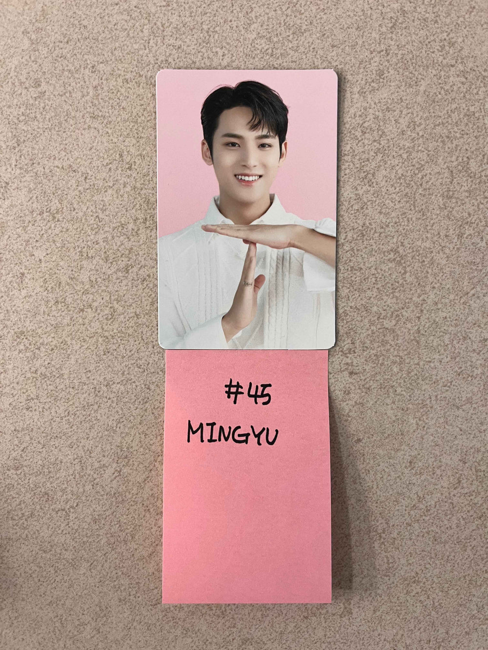 Seventeen Cafe in Seoul - Official Trading Photocard