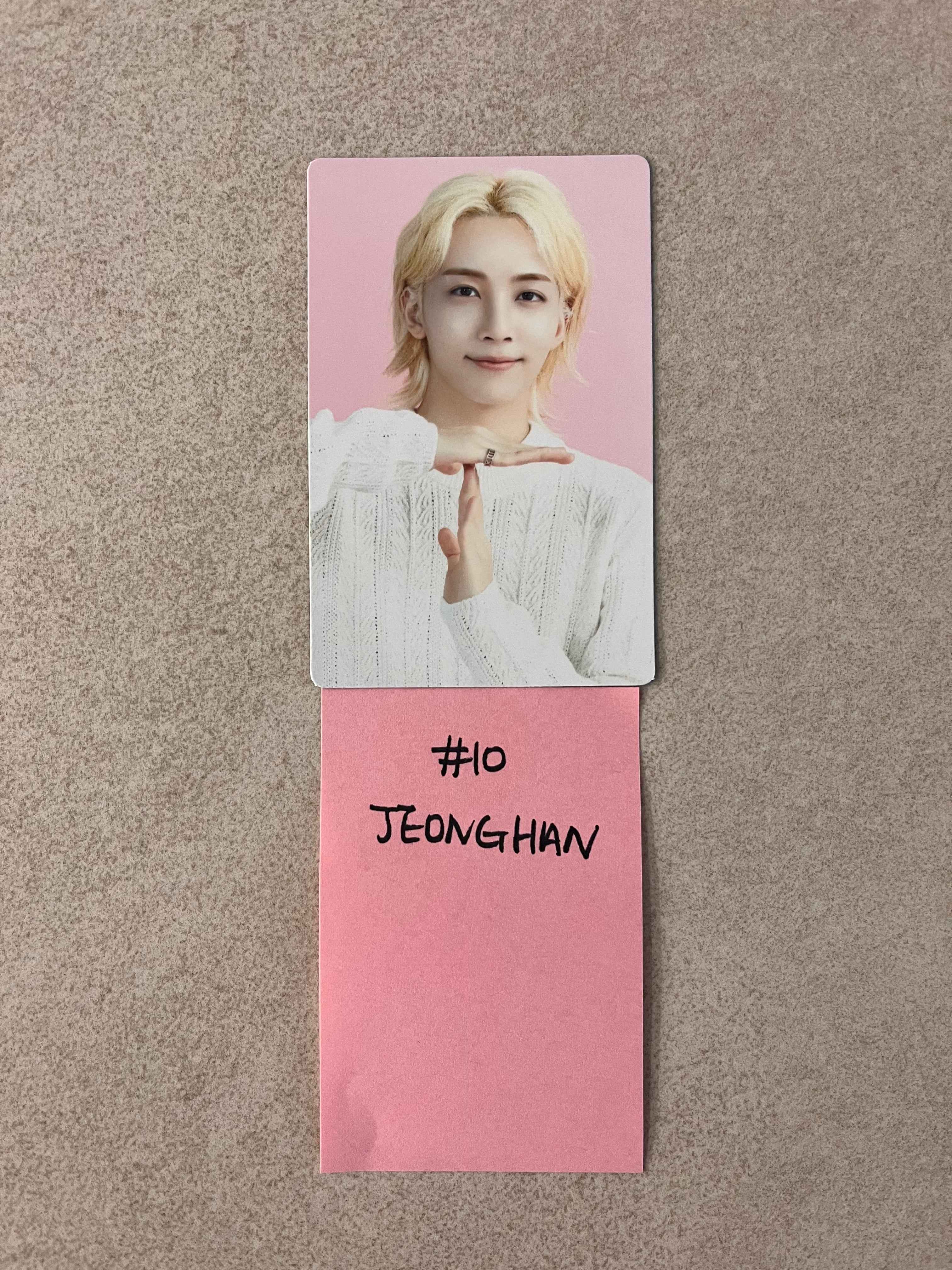 Seventeen Cafe in Seoul - Official Trading Photocard