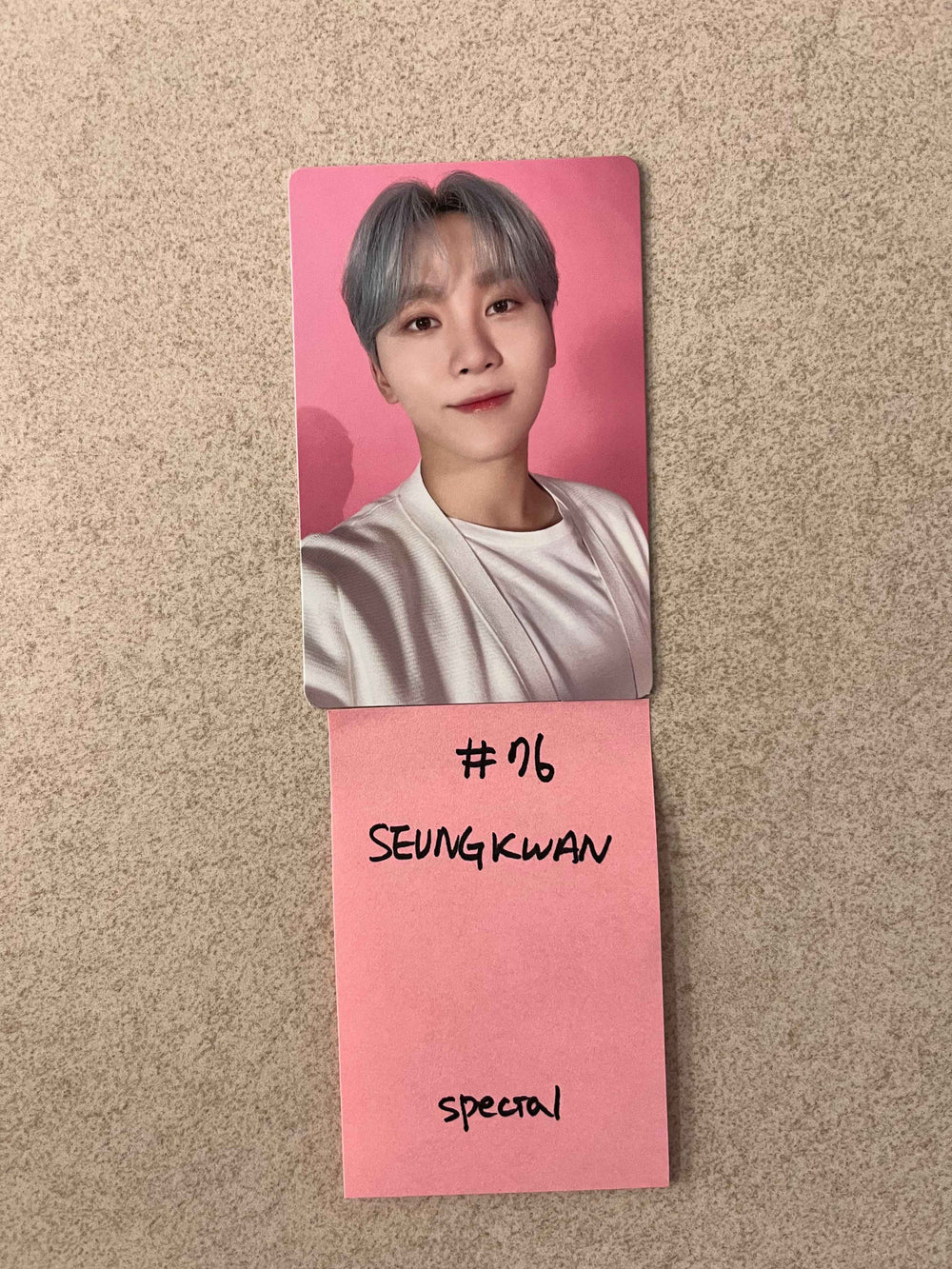 Seventeen Cafe in Seoul - Official Trading Photocard