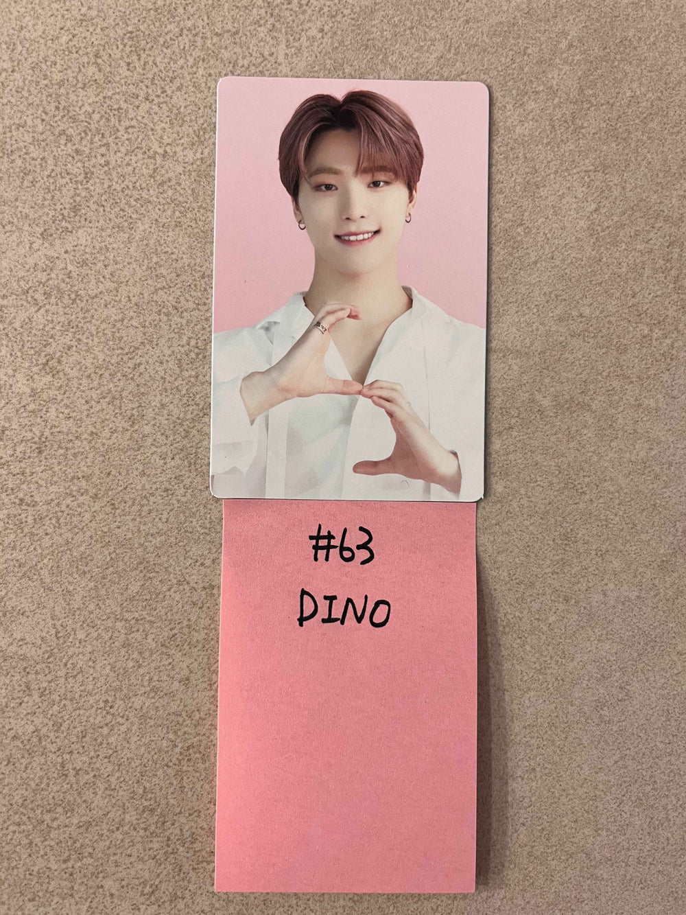 Seventeen Cafe in Seoul - Official Trading Photocard