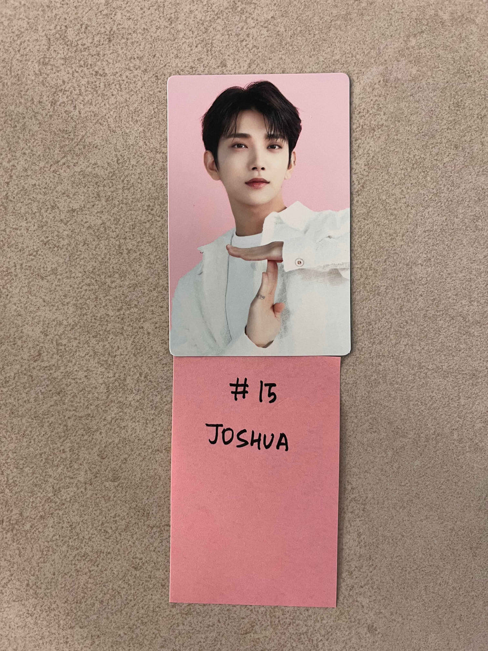 Seventeen Cafe in Seoul - Official Trading Photocard