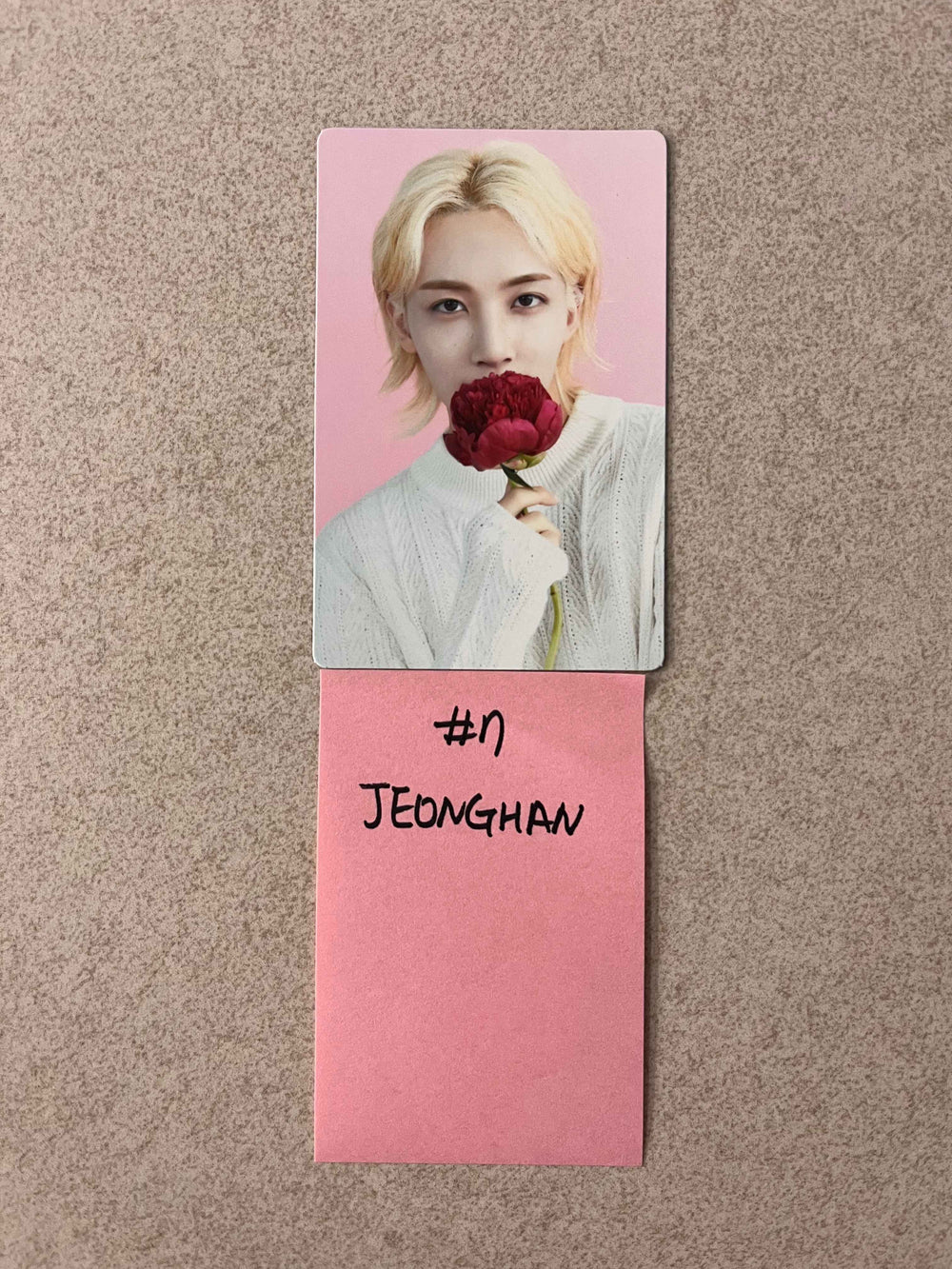 Seventeen Cafe in Seoul - Official Trading Photocard