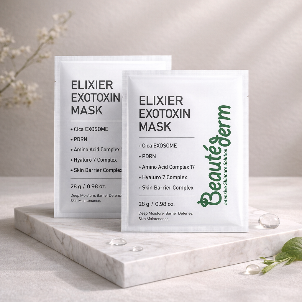 Beautederm Elixier Exotoxin Mask 4箱 BEAUTEGERM - KRKOCO