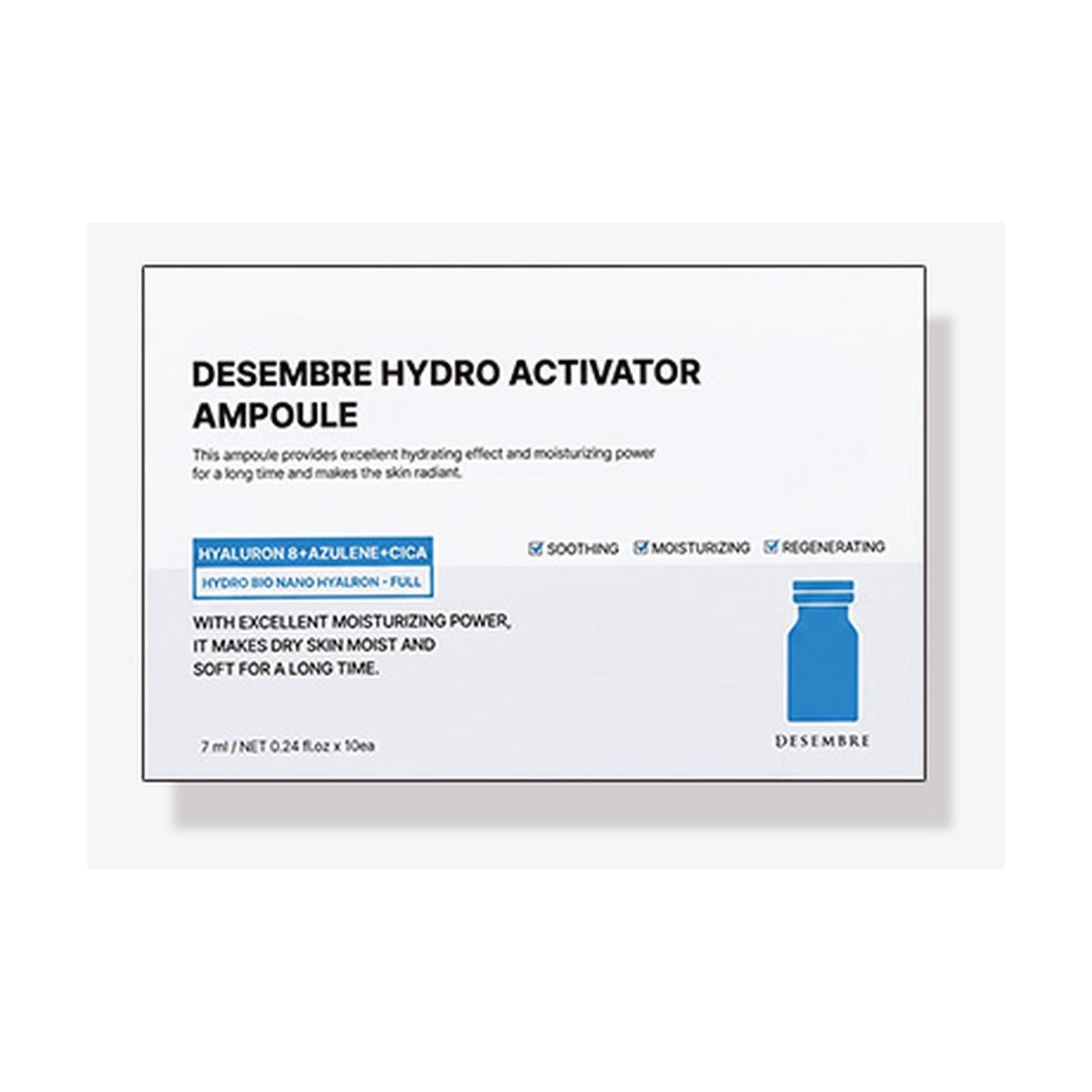 DESEMBRE Activator Hydrafull Ampoule 7ml x 10ea product image