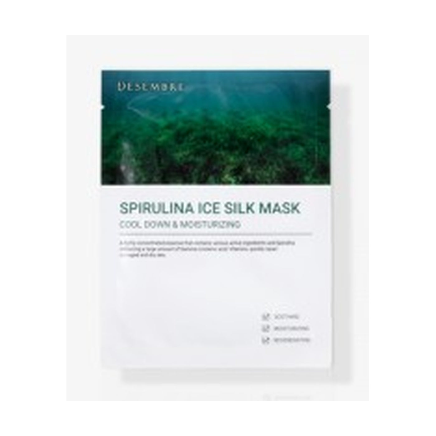 DESEMBRE Spirulina Ice Silk Mask 25ml x 10ea product image
