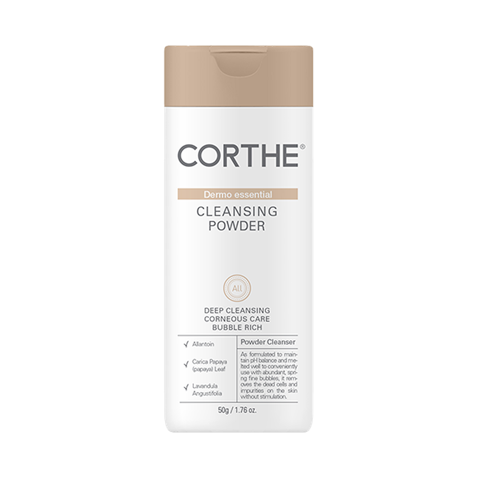 CORTHE Dermo Essential Cleansing Powder 50g product image